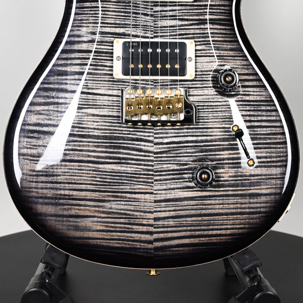 PRS Custom 24 w/ 10-Top & DMO Pickups- Charcoal Burst 2025 (0421536)