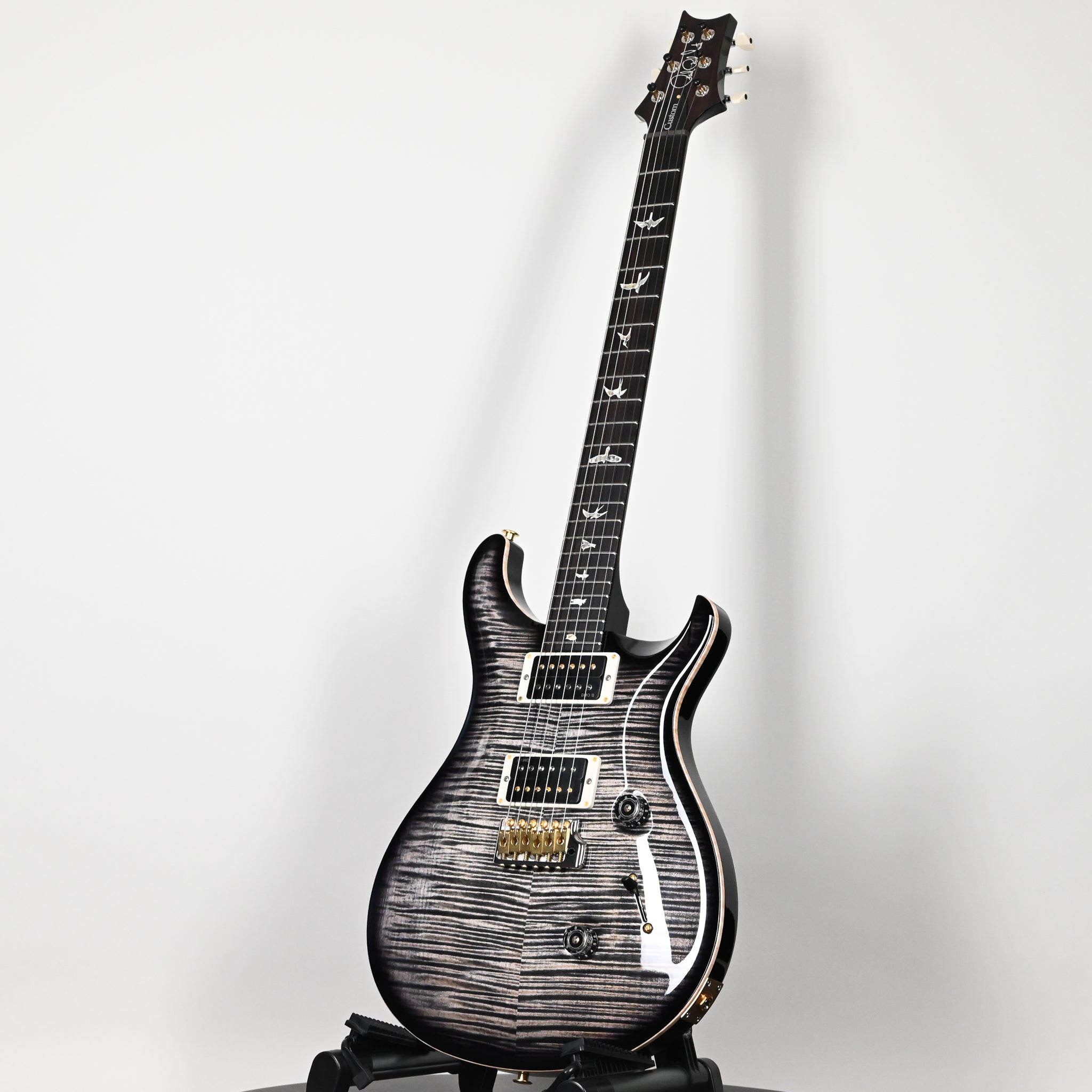 PRS Custom 24 w/ 10-Top & DMO Pickups- Charcoal Burst 2025 (0421536)