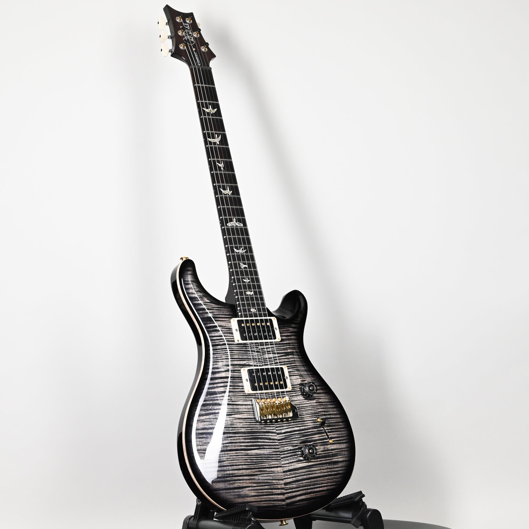 PRS Custom 24 w/ 10-Top & DMO Pickups- Charcoal Burst 2025 (0421536)