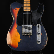 Fender Custom Shop Masterbuilt Kyle McMillin '52 Telecaster Super Heavy Relic- Midnight Blue/ 3 Color Sunburst 2023 (KM1222)