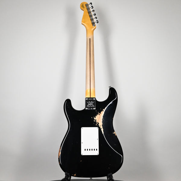 Fender Custom Shop LTD Fat '54 Stratocaster Relic/ Closet Classic- Aged Black 2024 (LXX0636)