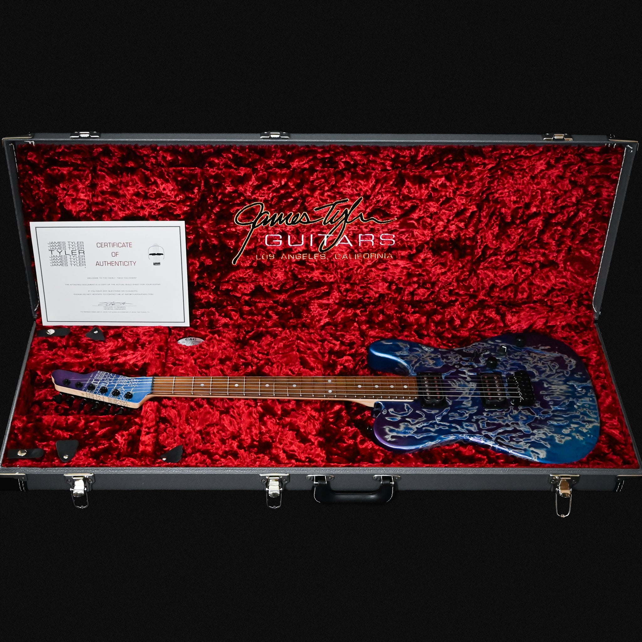 James Tyler Tylerbaster w/ Brazilian Rosewood Fingerboard- Tuckerberry Shmear 2026 (26152)