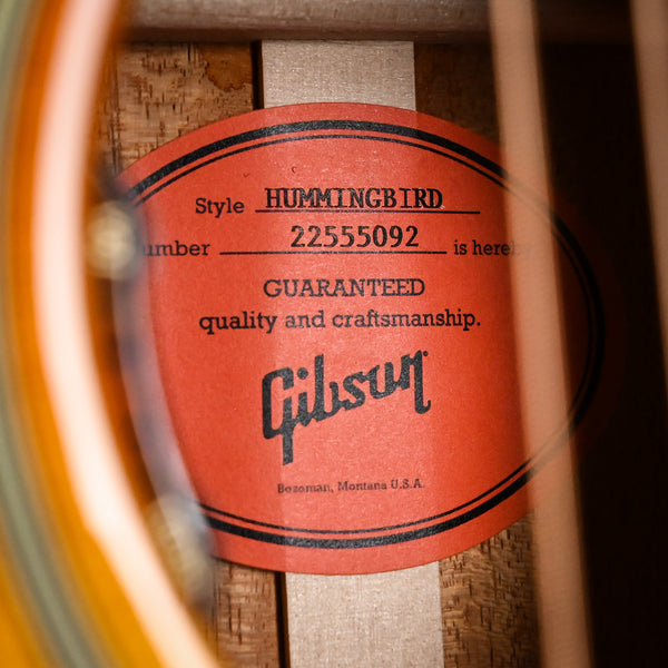 Gibson Acoustic Hummningbird Original- Heritage Cherry Sunburst 2025 (22555092)
