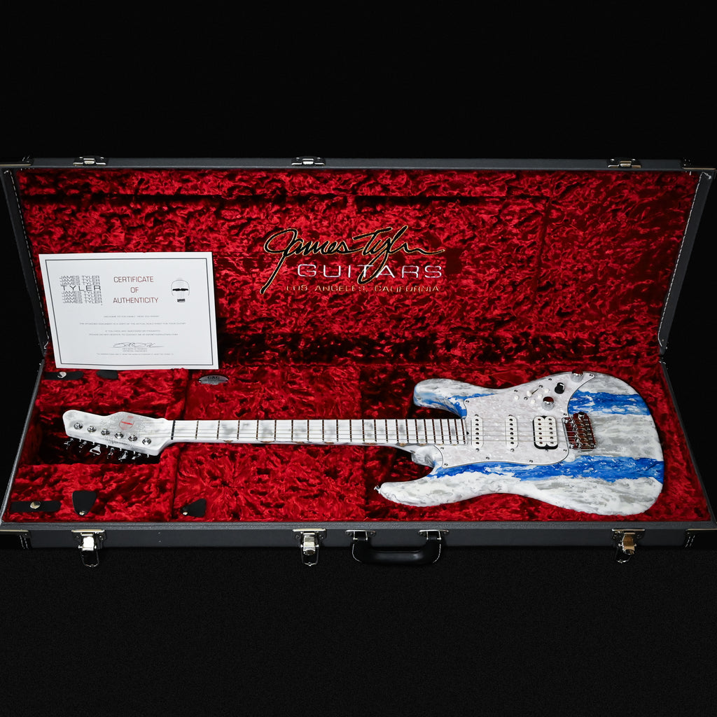 James Tyler Studio Elite HD w/ Maple Fretboard- Antarctic Shmear 2026 (26092)