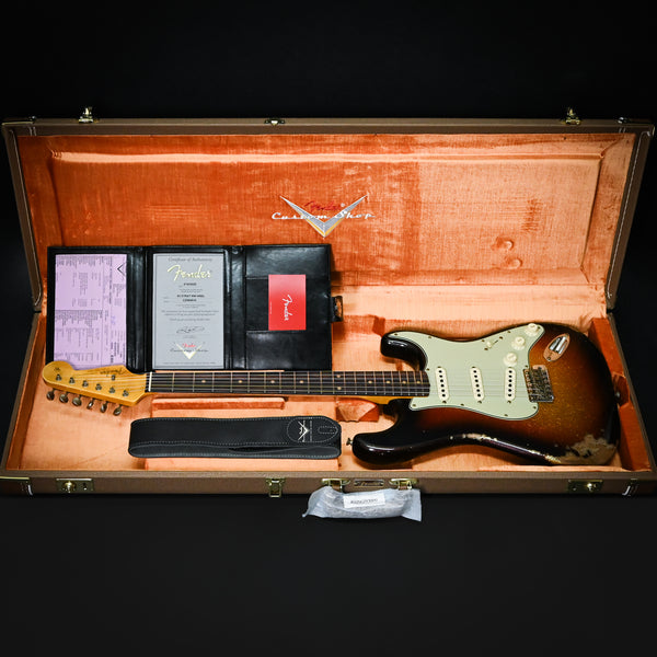 Fender Custom Shop '62 Stratocaster Heavy Relic- Faded Aged 3 Color Sunburst 2025 (CZ584614)