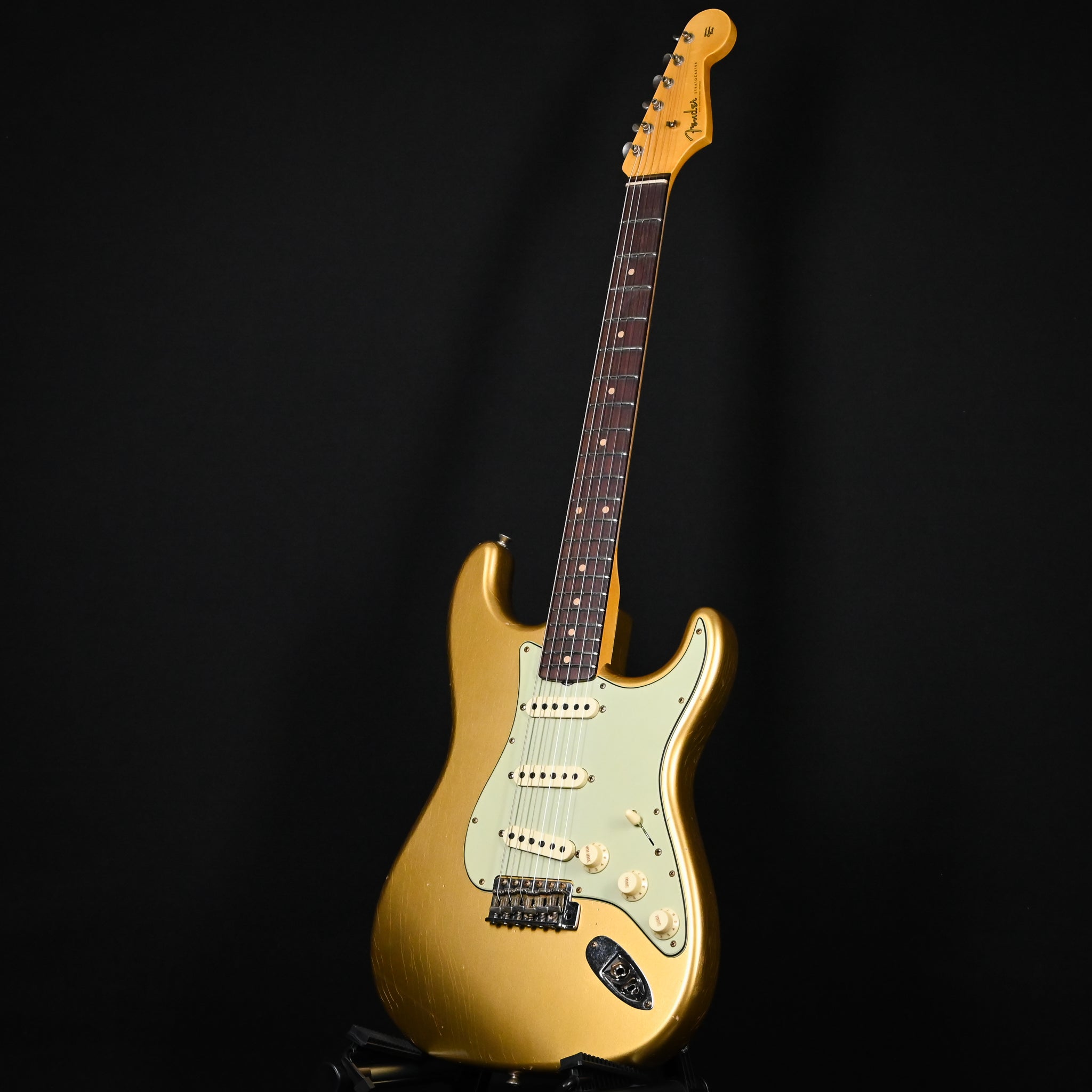 Fender Custom Shop '60 Stratocaster Journeyman- Aged HLE Gold 2025 (CZ584320)