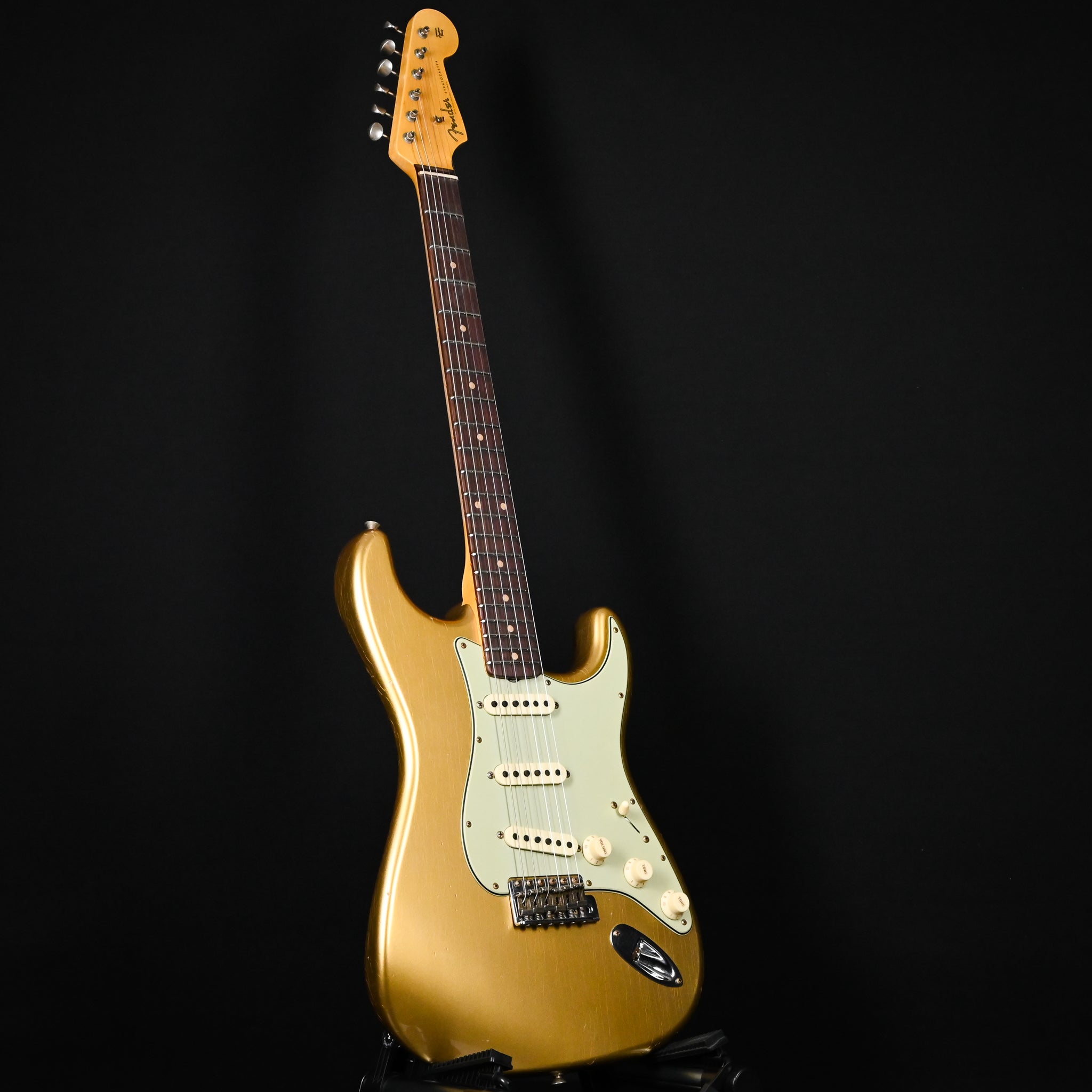 Fender Custom Shop '60 Stratocaster Journeyman- Aged HLE Gold 2025 (CZ584320)