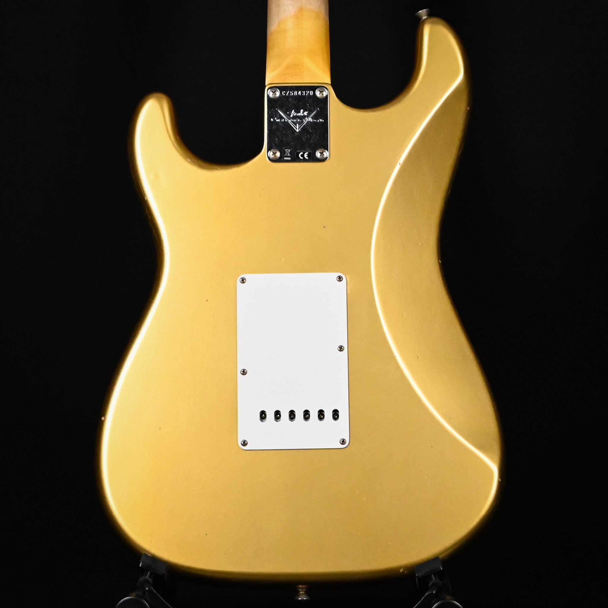 Fender Custom Shop '60 Stratocaster Journeyman- Aged HLE Gold 2025 (CZ584320)