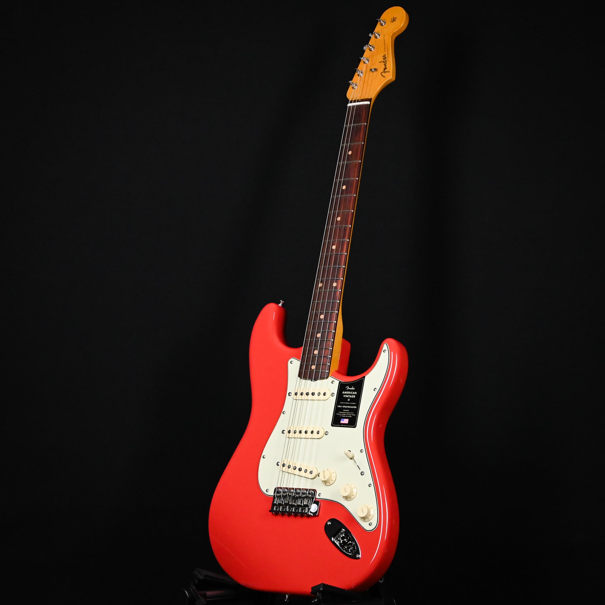 Fender American Vintage II 1961 Stratocaster- Fiesta Red (V2556671)