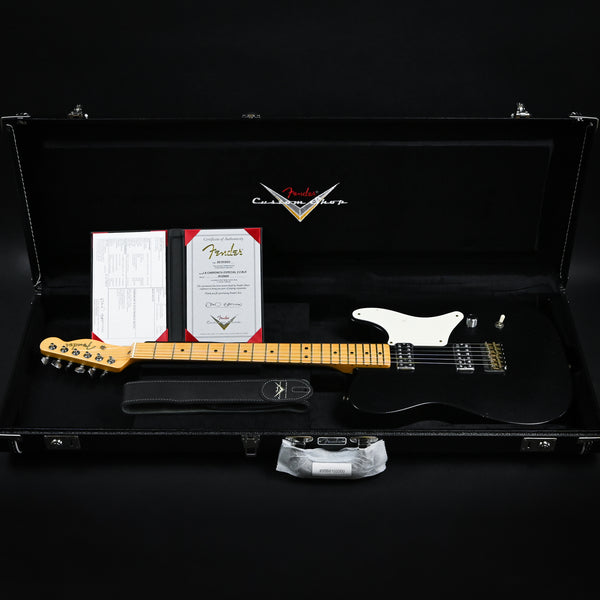 Fender Custom Shop La Cabronita Especial 2.0 Telecaster Masterbuilt- David Brown – Black Sparkle (R129895)