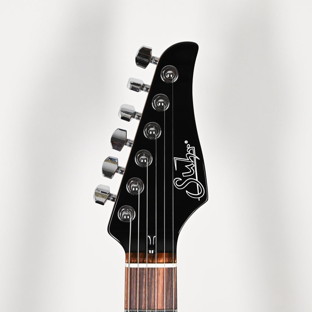 Suhr Modern Plus Electric Guitar- Faded Trans Whale Blue Burst 2026 (93363)