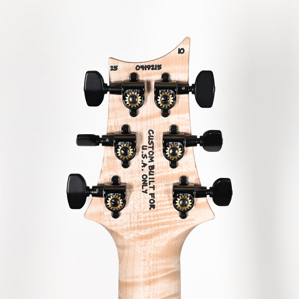 PRS Custom 24 Wood Library w/ 10-Top, Brazilian Rosewood, DMO Pickups- Aquableux Purple Burst 2026 (0419215)