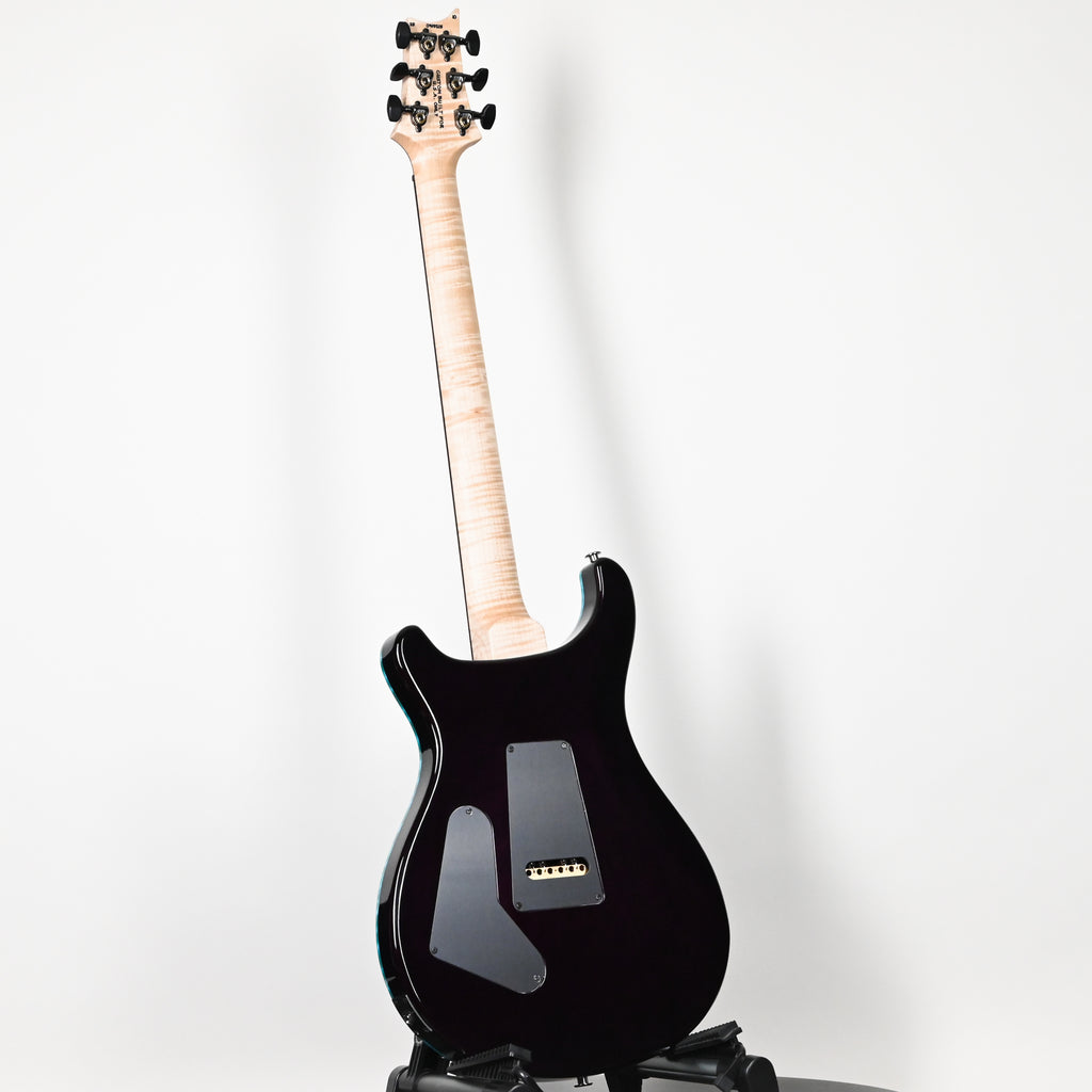 PRS Custom 24 w/ 10-Top, Brazilian Rosewood, DMO Pickups- Aquableux Purple Burst 2026 (0419215)