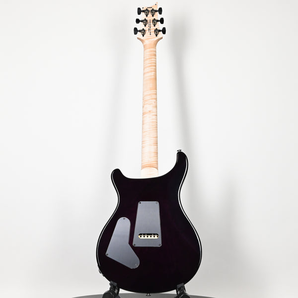 PRS Custom 24 Wood Library w/ 10-Top, Brazilian Rosewood, DMO Pickups- Aquableux Purple Burst 2026 (0419215)