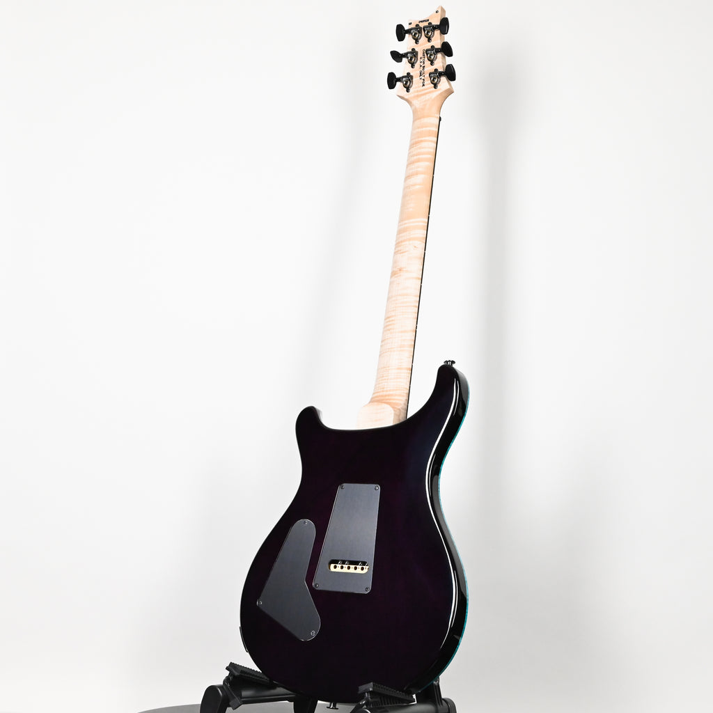 PRS Custom 24 w/ 10-Top, Brazilian Rosewood, DMO Pickups- Aquableux Purple Burst 2026 (0419215)