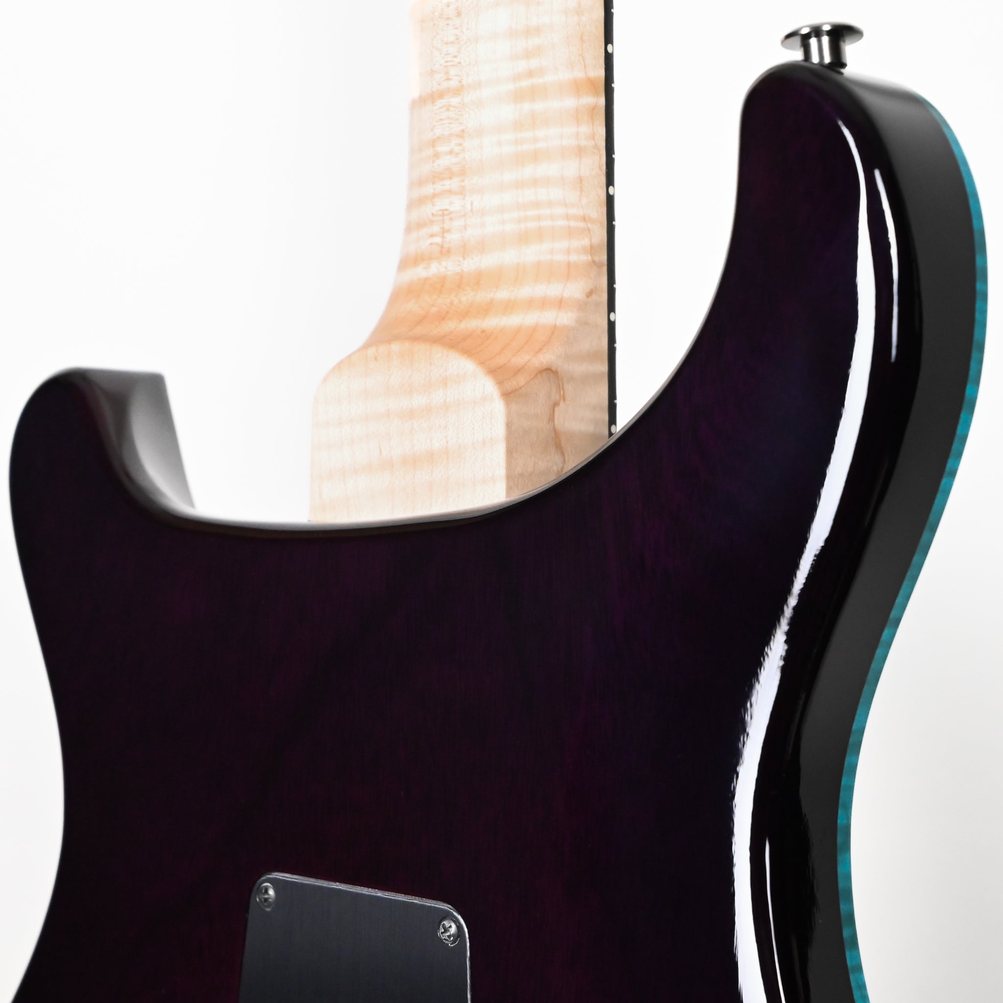 PRS Custom 24 w/ 10-Top, Brazilian Rosewood, DMO Pickups- Aquableux Purple Burst 2026 (0419215)