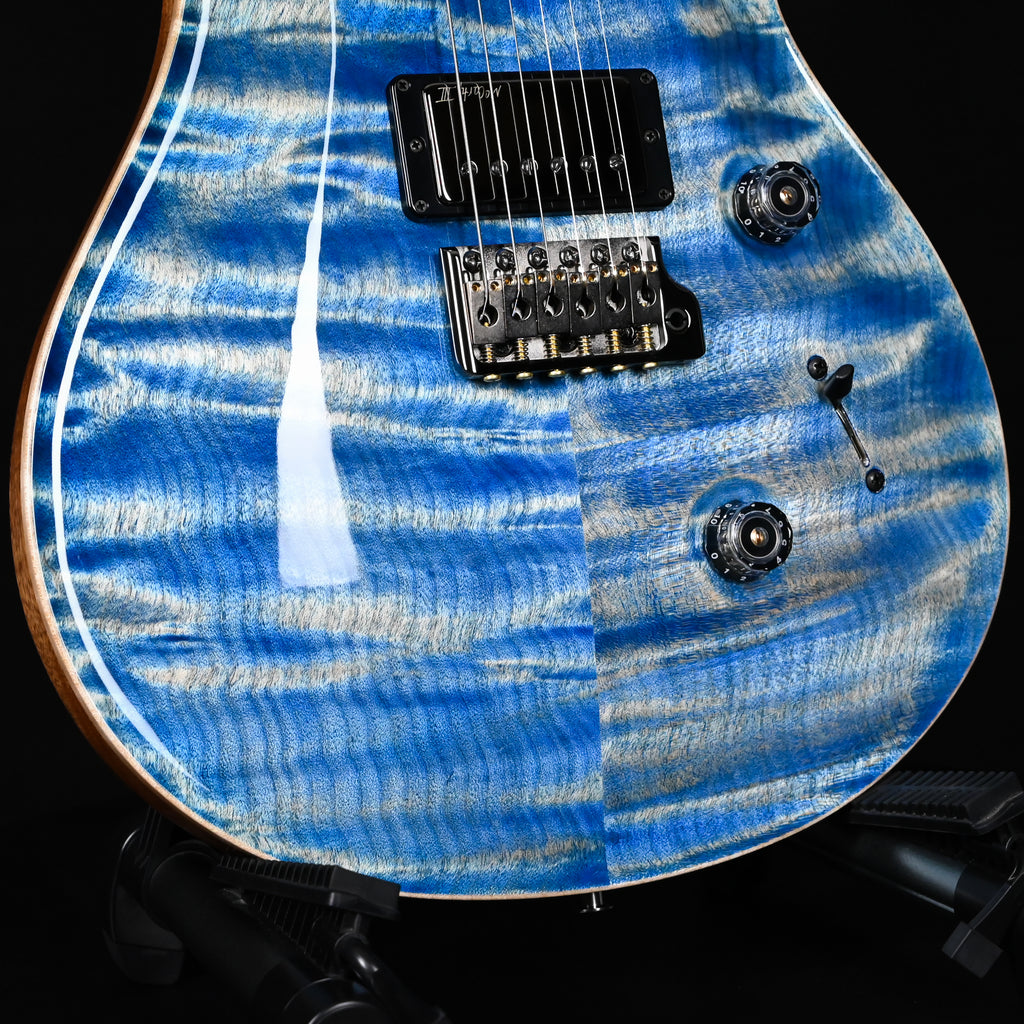 PRS Custom 24 Wood Library w/ 10-Top, Brazilian Rosewood, & McCarty III Pickups- Faded Blue Jean 2026 (0422580)