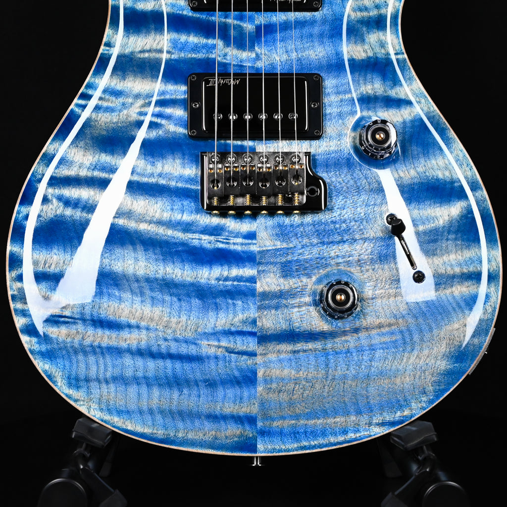 PRS Custom 24 Wood Library w/ 10-Top, Brazilian Rosewood, & McCarty III Pickups- Faded Blue Jean 2026 (0422580)