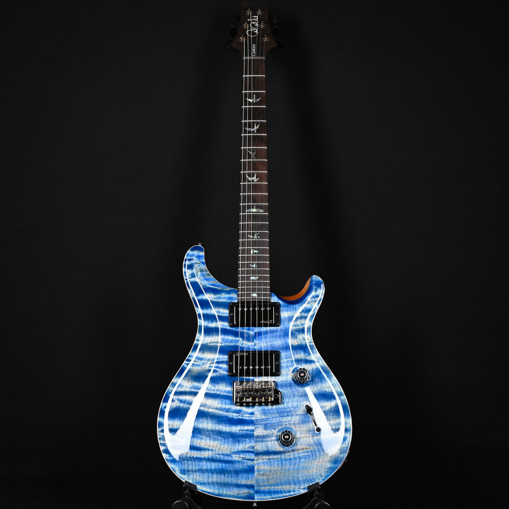 PRS Custom 24 Wood Library w/ 10-Top, Brazilian Rosewood, & McCarty III Pickups- Faded Blue Jean 2026 (0422580)