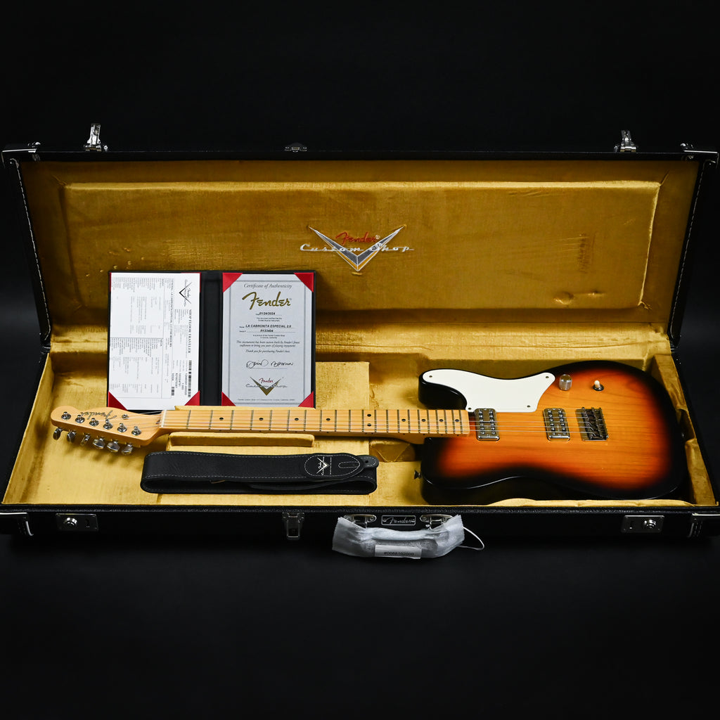 Fender Custom Shop La Cabronita Especial 2.0 Telecaster Masterbuilt- David Brown – 3 Color Sunburst (R133404) 2024