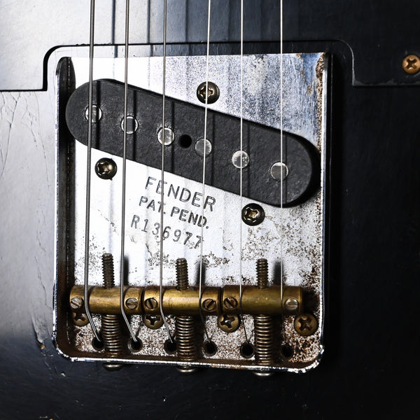 Fender Custom Shop Masterbuilt Yuriy Shishkov '52 Telecaster Heavy Relic- Aged Black 2025 (R136977)