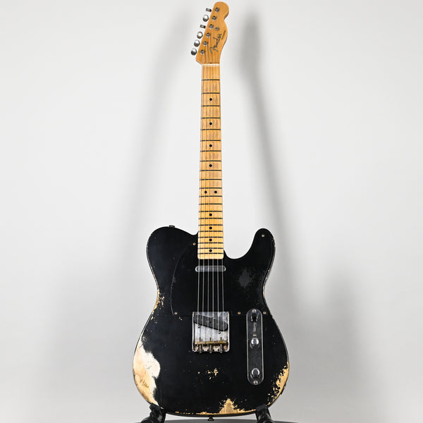 Fender Custom Shop Masterbuilt Yuriy Shishkov '52 Telecaster Heavy Relic- Aged Black 2025 (R136977)