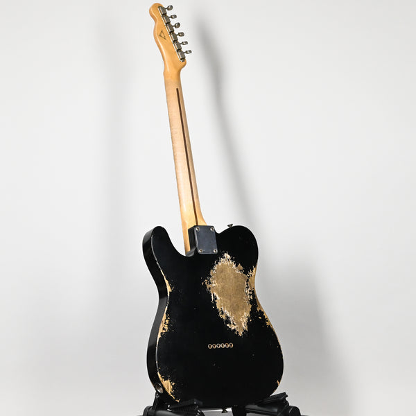 Fender Custom Shop Masterbuilt Yuriy Shishkov '52 Telecaster Heavy Relic- Aged Black 2025 (R136977)