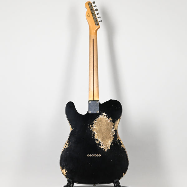Fender Custom Shop Masterbuilt Yuriy Shishkov '52 Telecaster Heavy Relic- Aged Black 2025 (R136977)