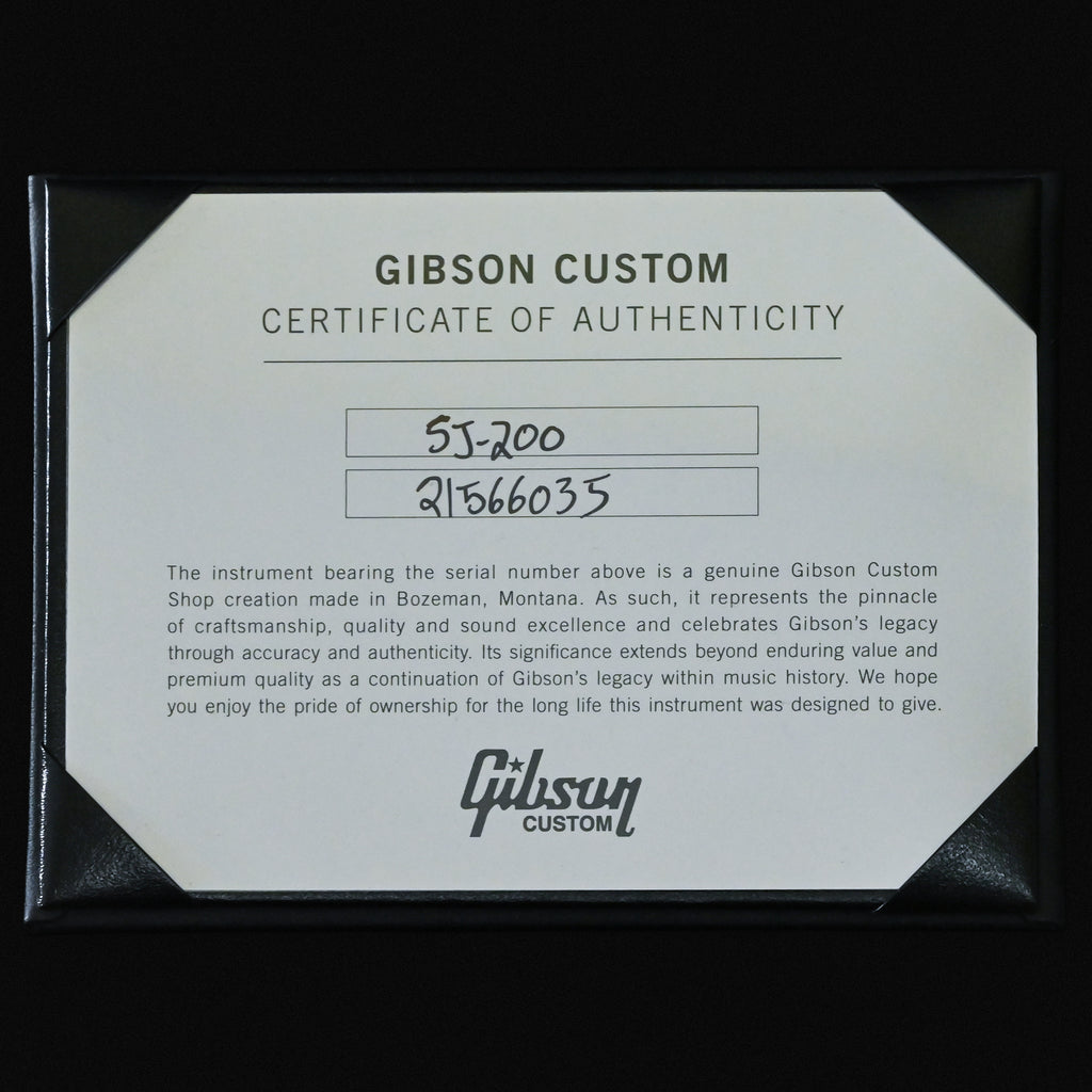 Gibson Custom SJ-200 Anniversary Limited Edition- Cremona Burst 2026 (21566035)