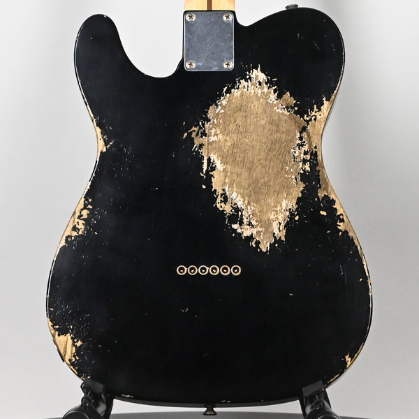 Fender Custom Shop Masterbuilt Yuriy Shishkov '52 Telecaster Heavy Relic- Aged Black 2025 (R136977)