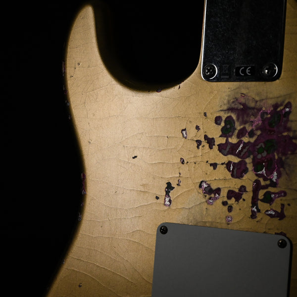 Fender Custom Shop 1962 Stratocaster Heavy Relic Aztec Gold / Pink Paisley Josefina Hand Wound Pickups 2025 (R147398)