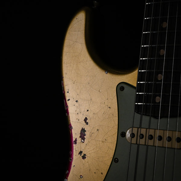 Fender Custom Shop 1962 Stratocaster Heavy Relic Aztec Gold / Pink Paisley Josefina Hand Wound Pickups 2025 (R147398)
