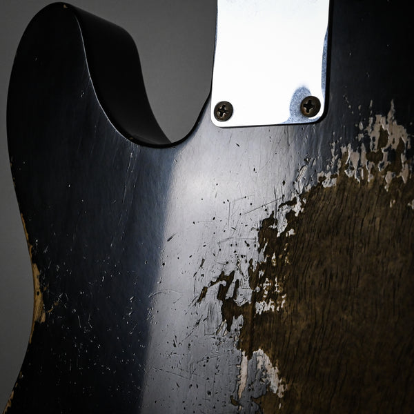 Fender Custom Shop Masterbuilt Yuriy Shishkov '52 Telecaster Heavy Relic- Aged Black 2025 (R136977)