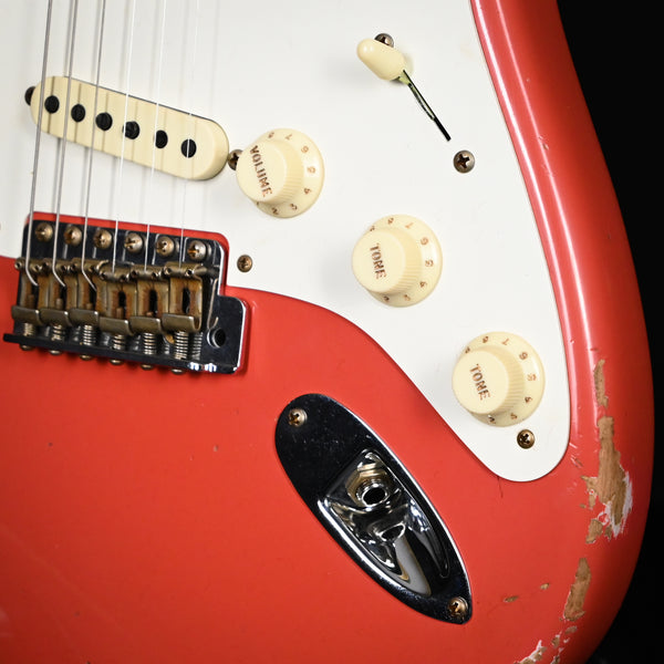 Fender Custom Shop Limited Edition '57 Stratocaster Relic Aged Tahitian Coral 2024 (CZ580963)