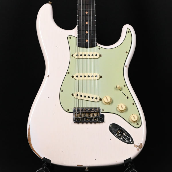 Fender Custom Shop Limited Edition '63 Stratocaster Relic- Super Faded Aged Shell Pink 2025 (CZ585192)