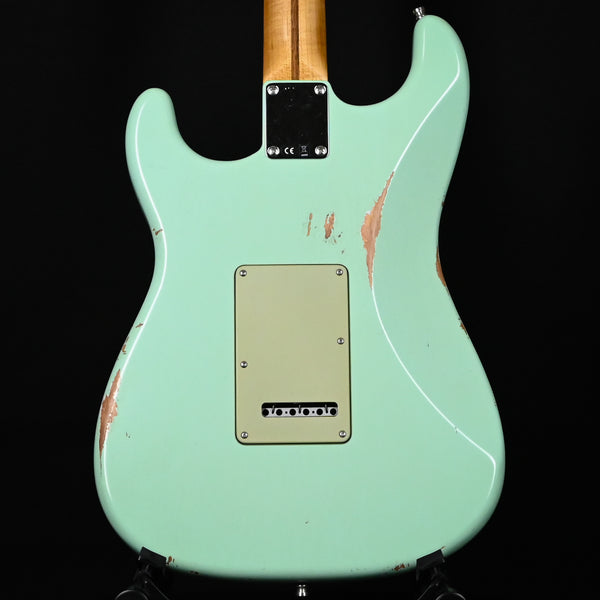 Fender Custom Shop Deluxe Stratocaster w/ Seymour Duncan SH4 Humbucker, Relic/ Closet Classic Hardware- Aged Surf Green 2025 (R143930)