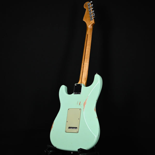 Fender Custom Shop Deluxe Stratocaster w/ Seymour Duncan SH4 Humbucker, Relic/ Closet Classic Hardware- Aged Surf Green 2025 (R143930)