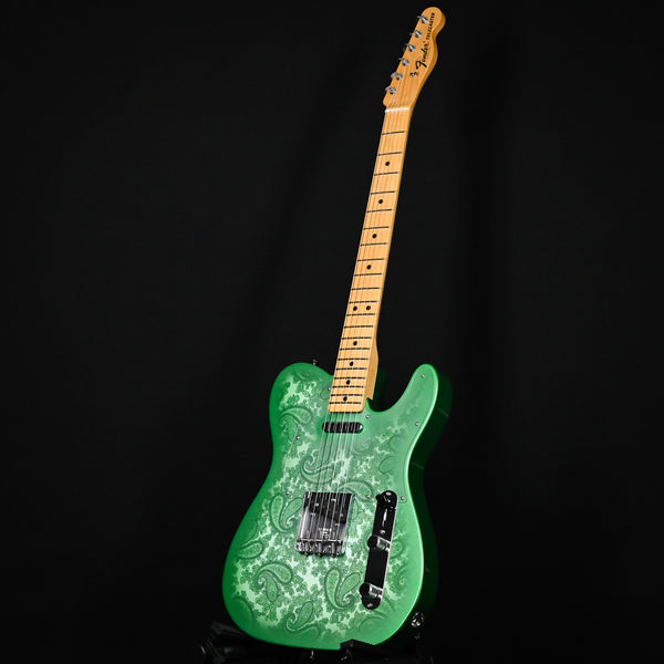 Fender Custom Shop Masterbuilt Austin MacNutt '67 Telecaster NOS- Green Paisley w/ Green Burst 2025 (AM0113)