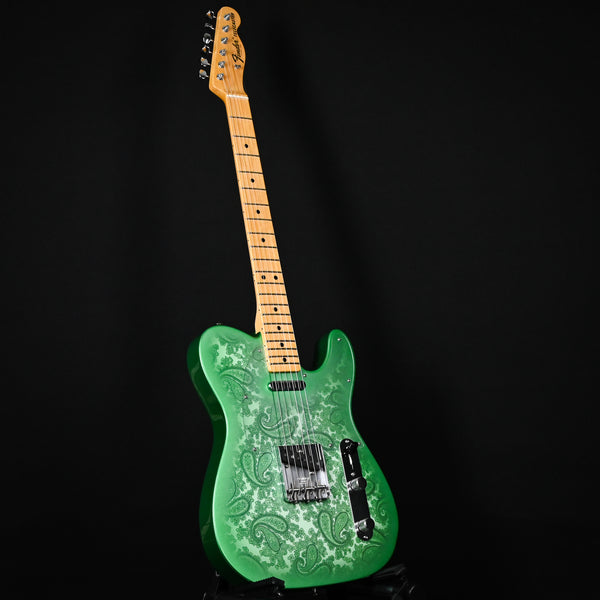 Fender Custom Shop Masterbuilt Austin MacNutt '67 Telecaster NOS- Green Paisley w/ Green Burst 2025 (AM0113)