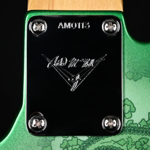 Fender Custom Shop Masterbuilt Austin MacNutt '67 Telecaster NOS- Green Paisley w/ Green Burst 2025 (AM0113)