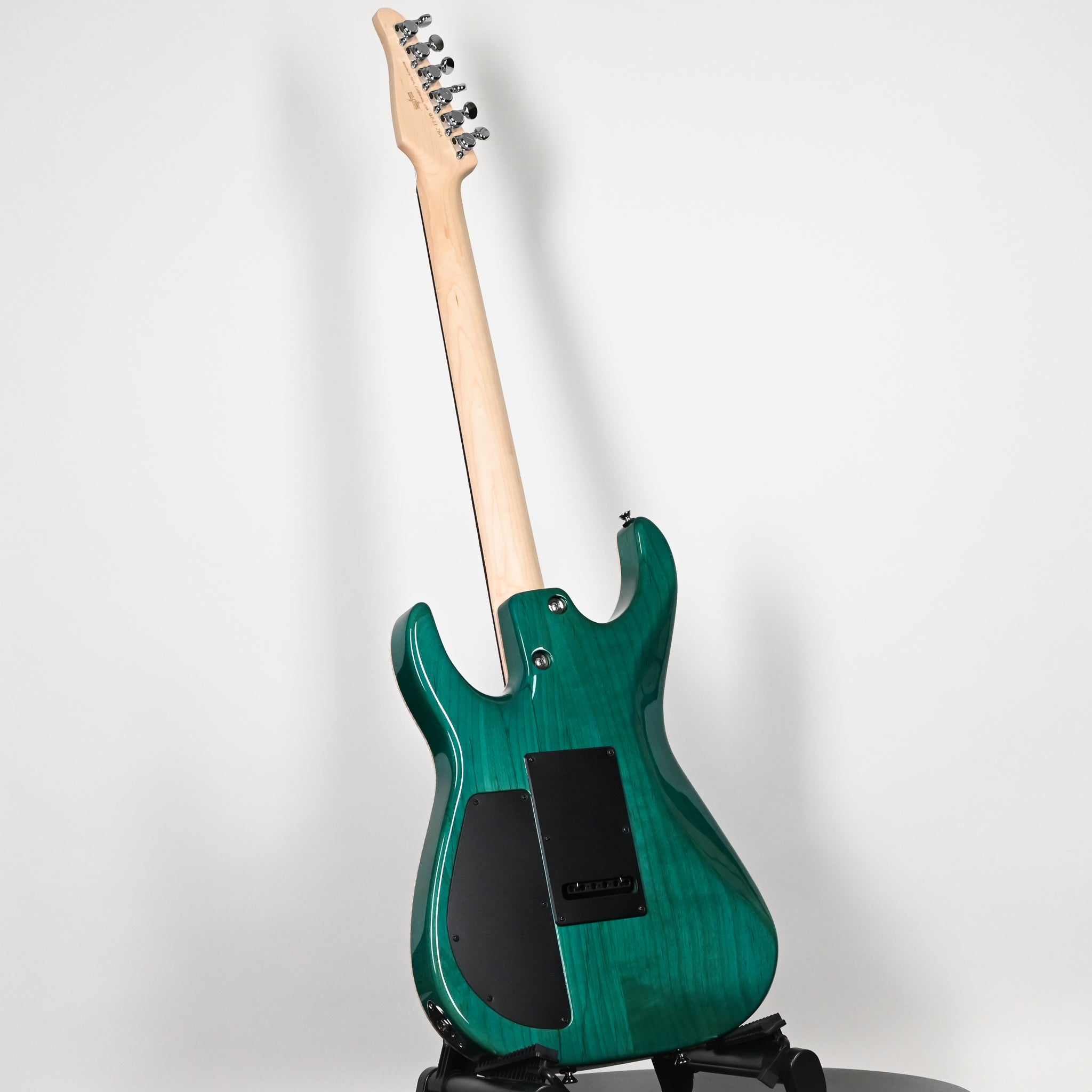 Tom Anderson Custom Angel Electric Guitar- Teal Wake Surf w/ Binding 2026 (07-11-26A)