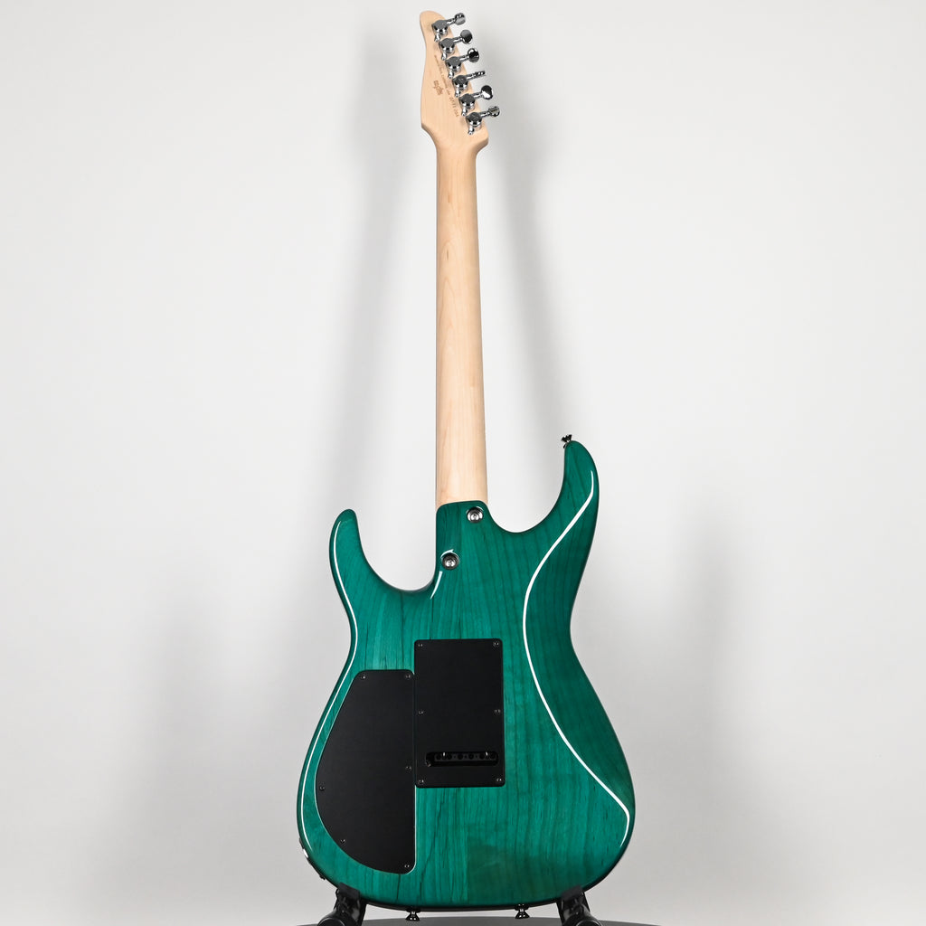 Tom Anderson Custom Angel Electric Guitar- Teal Wake Surf w/ Binding 2026 (07-11-26A)