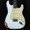 Fender Custom Shop Masterbuilt Yuriy Shishkov 1962 Stratocaster w/ Brazilian Rosewood, Heavy Relic- Sonic Blue/ 3 Color Sunburst 2025 (CZ585873)
