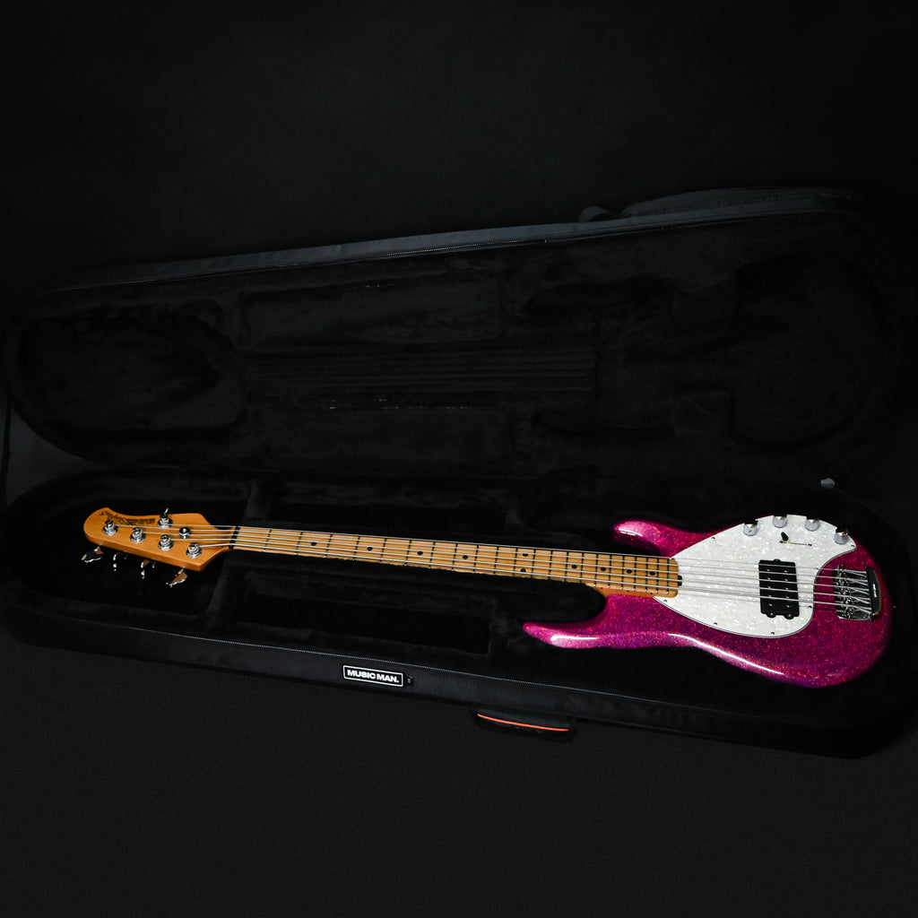 Ernie Ball Music Man StingRay 5 Special H Bass Guitar- Soda Pink Sparkle 2026 (K11741)
