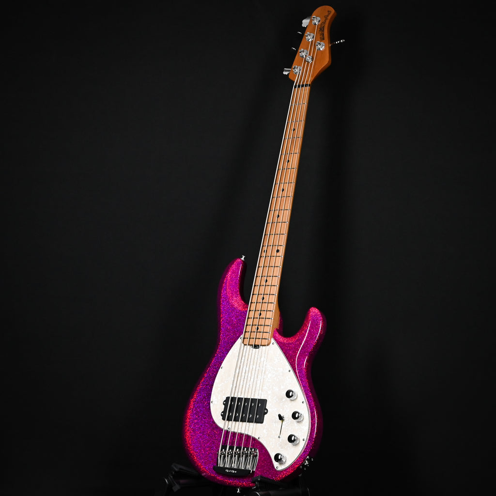 Ernie Ball Music Man StingRay 5 Special H Bass Guitar- Soda Pink Sparkle 2026 (K11741)