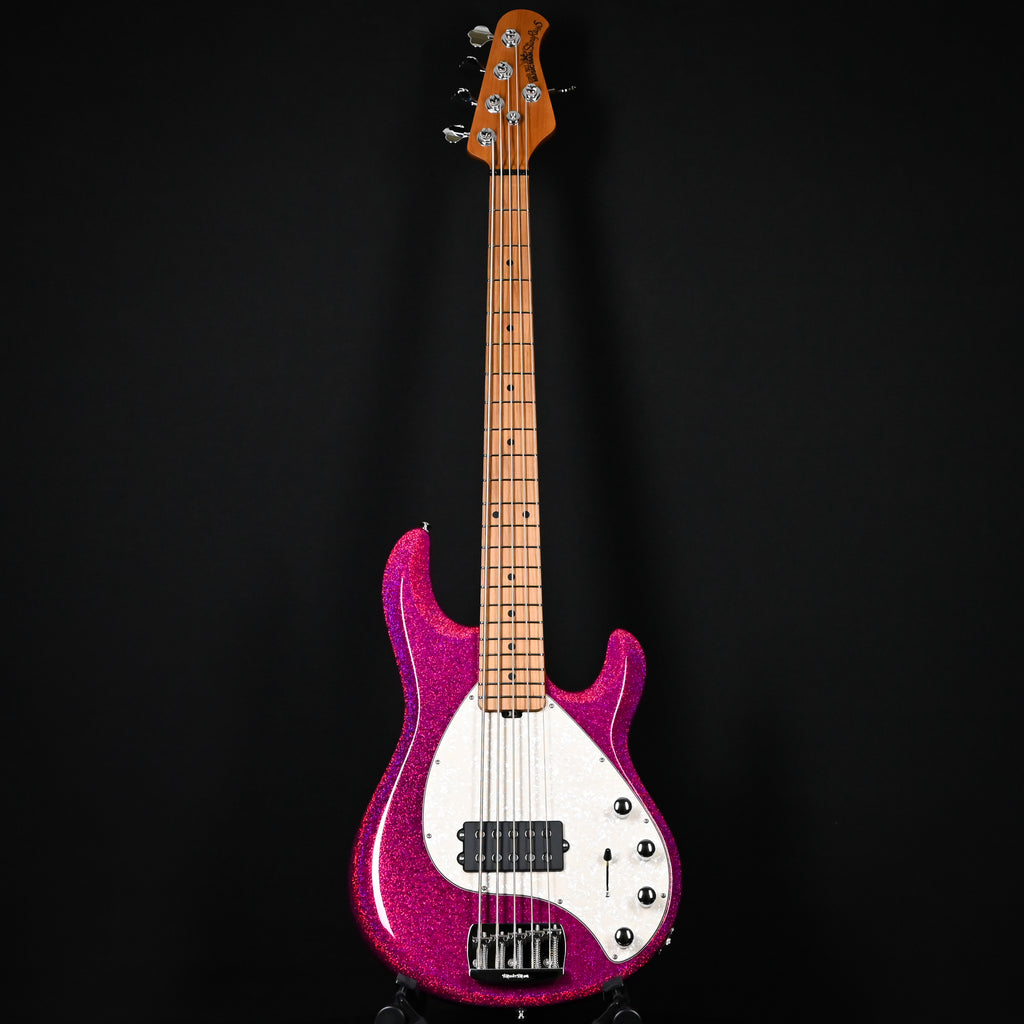 Ernie Ball Music Man StingRay 5 Special H Bass Guitar- Soda Pink Sparkle 2026 (K11741)