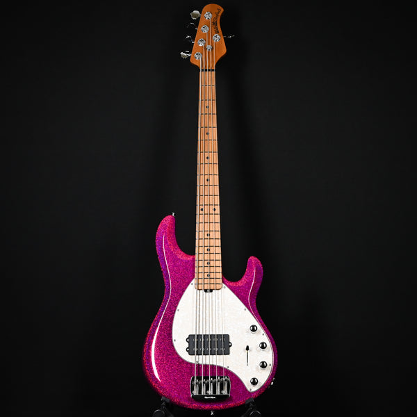Ernie Ball Music Man StingRay 5 Special H Bass Guitar- Soda Pink Sparkle 2026 (K11741)