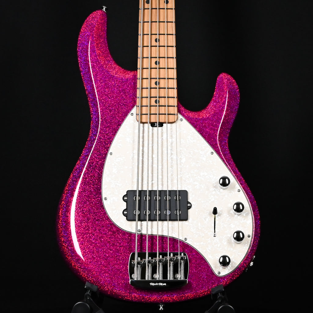 Ernie Ball Music Man StingRay 5 Special H Bass Guitar- Soda Pink Sparkle 2026 (K11741)