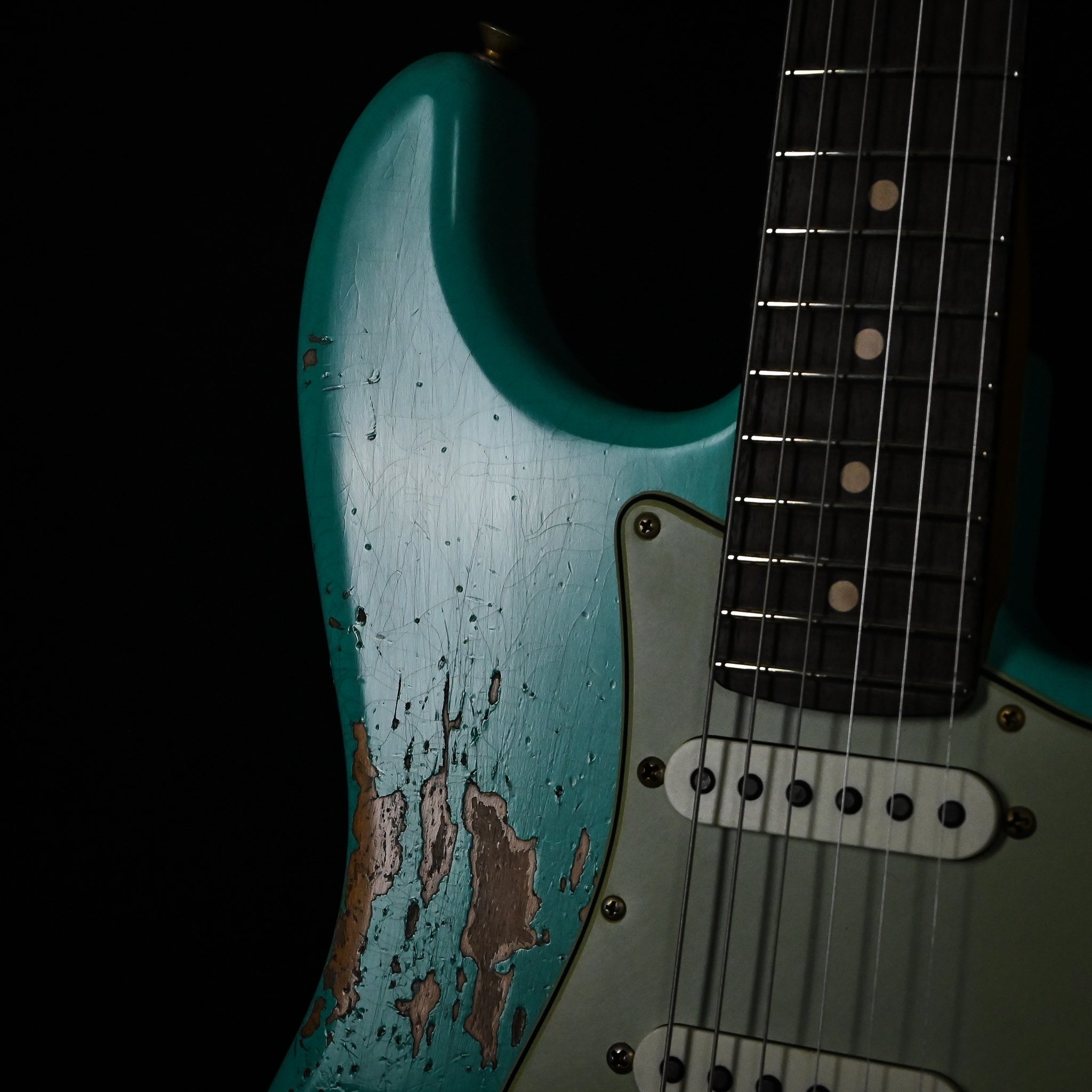Fender Custom Shop '62 Stratocaster HSS Heavy Relic- Sea Foam Green 2026 (R148191)
