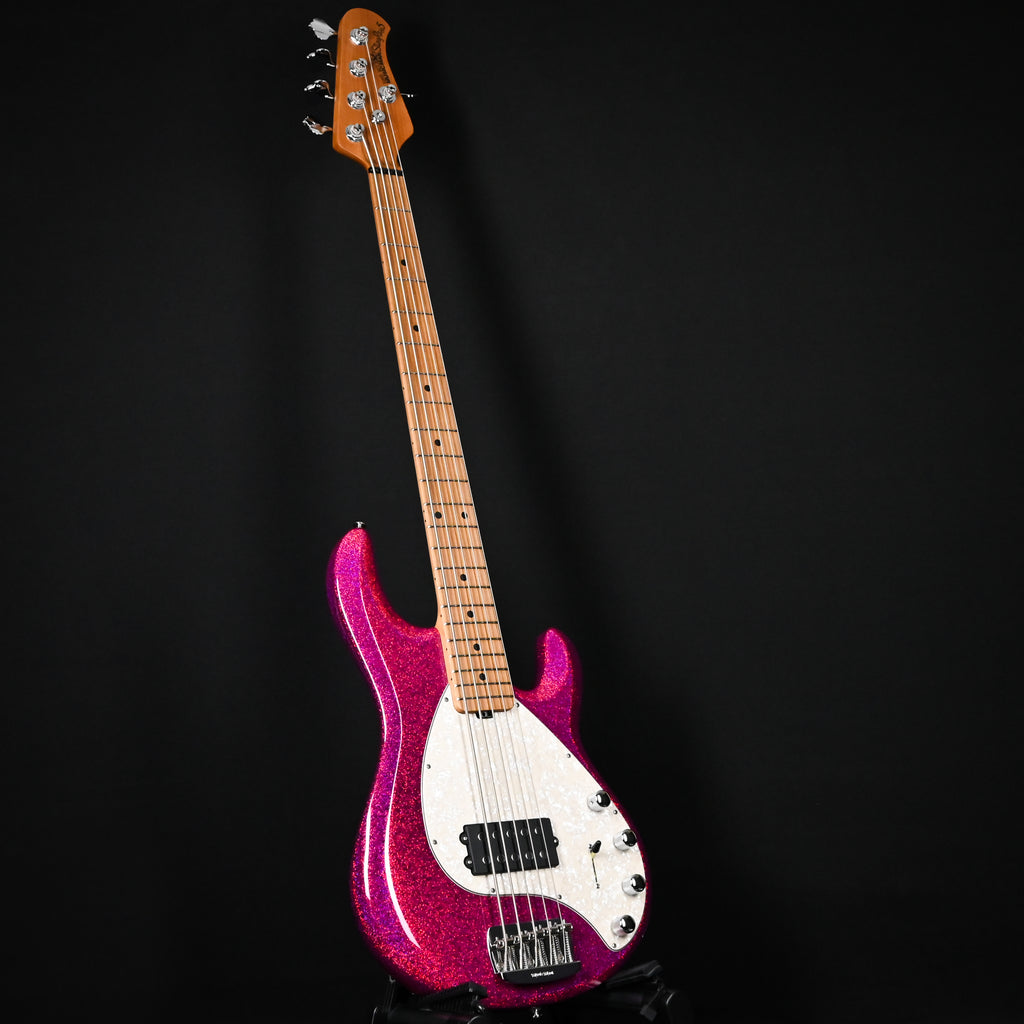 Ernie Ball Music Man StingRay 5 Special H Bass Guitar- Soda Pink Sparkle 2026 (K11741)